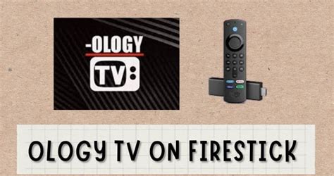 ology chanel list|How To Download Ology TV To My Firestick.